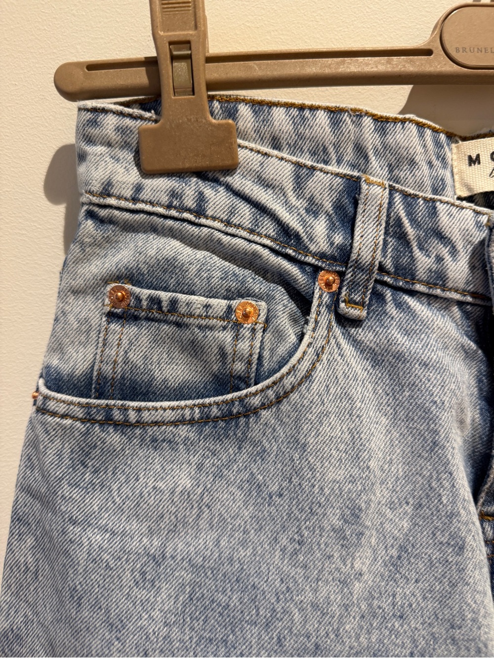 Motel Rocks Roomy Extra Wide Low Rise Jeans size 26 - Picture 5 of 11
